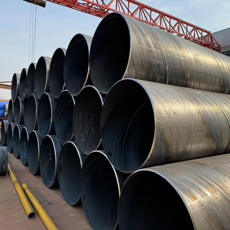 Қара спиральды дәнекерленген құбыр