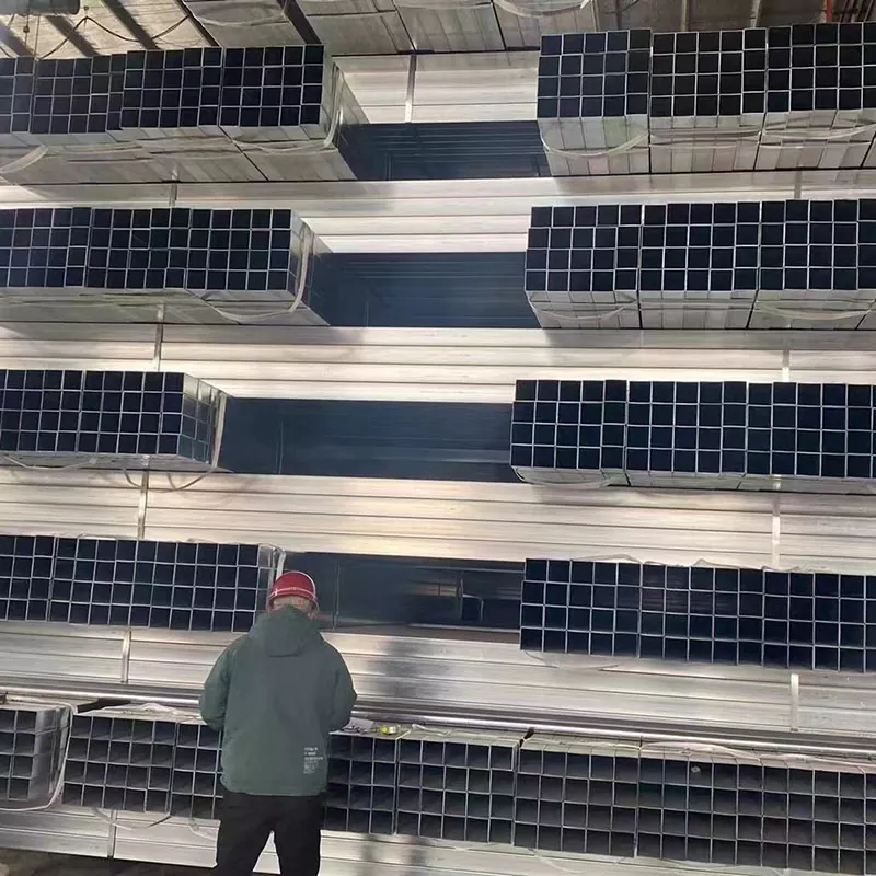 Кіші диаметрлі мырышталған шаршы түтік